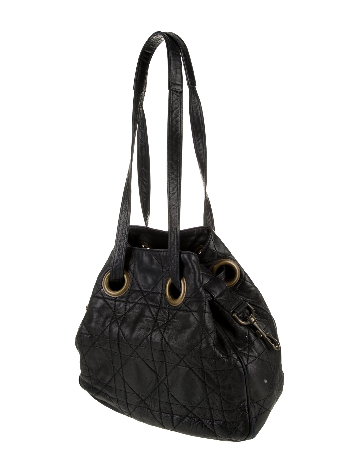 Christian Dior Cannage Bucket Bag